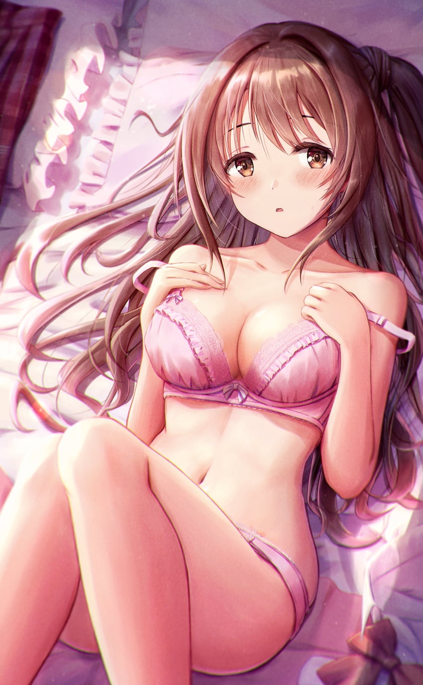 shimamura uzuki (idolmaster and 1 more) drawn by masuku_(saint_mask)
