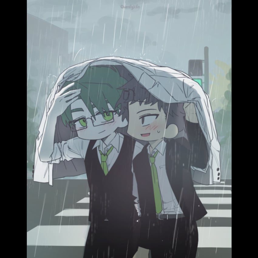 dongrang and samjo (project moon and 1 more) drawn by red_hong00