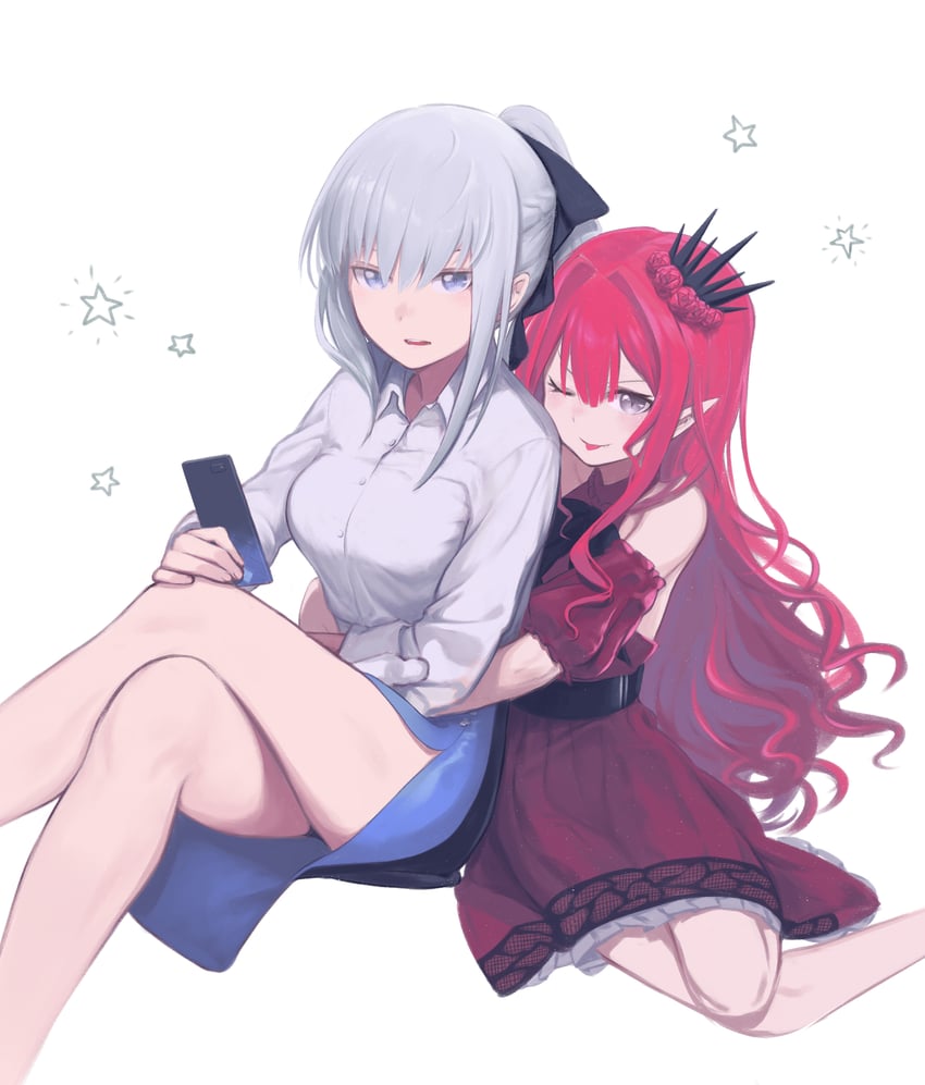 morgan le fay and baobhan sith (fate and 1 more) drawn by daisi_gi