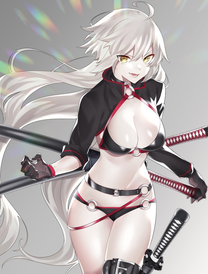 jeanne d'arc alter (fate and 1 more) drawn by sino42