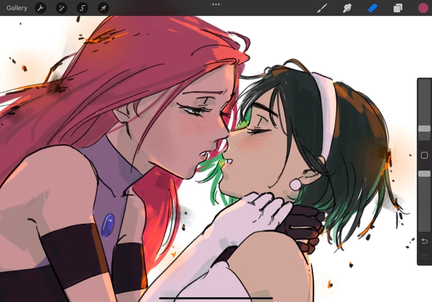 sua and mizi (alien stage) drawn by motii