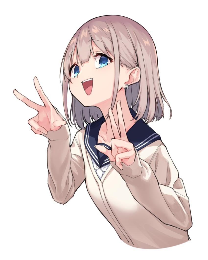 serizawa asahi (idolmaster and 1 more) drawn by kemololi