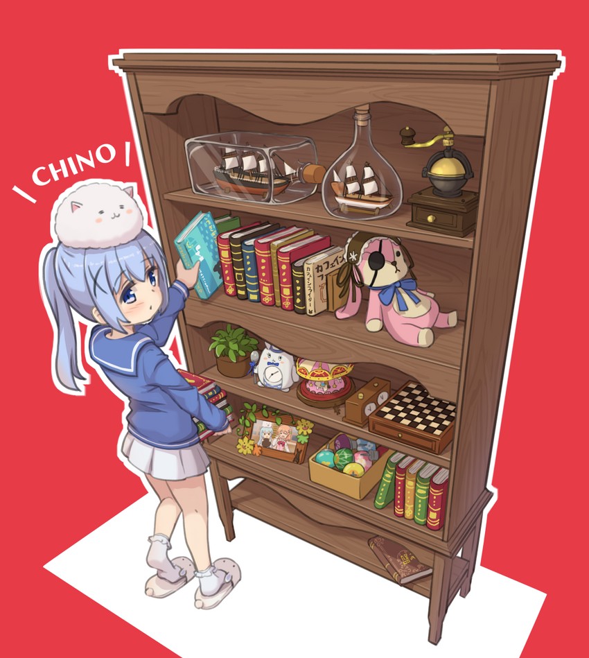 kafuu chino, hoto cocoa, and tippy (gochuumon wa usagi desu ka?) drawn by mohei