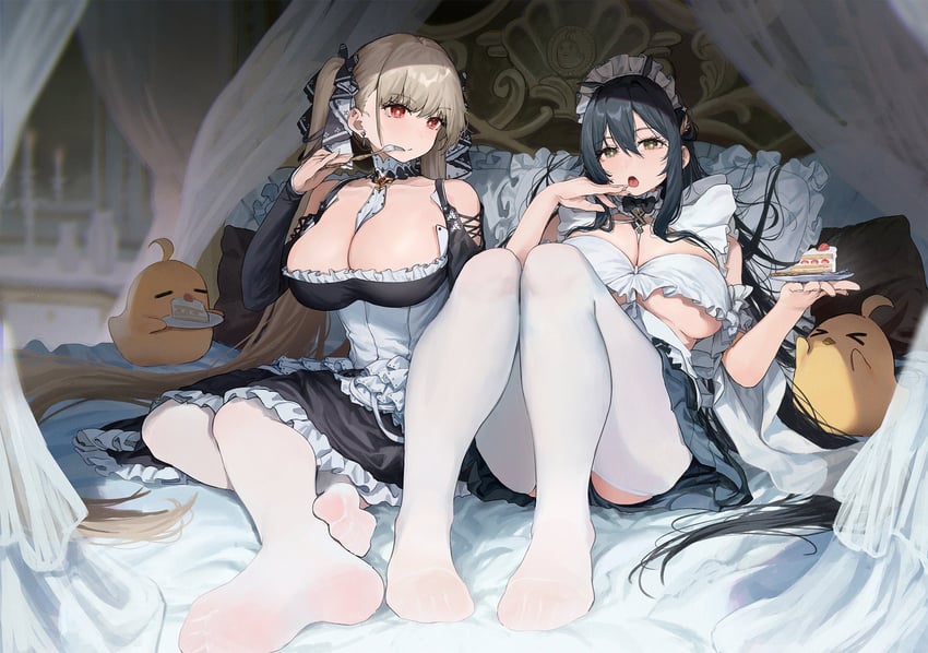 manjuu, formidable, and indomitable (azur lane) drawn by aochoku