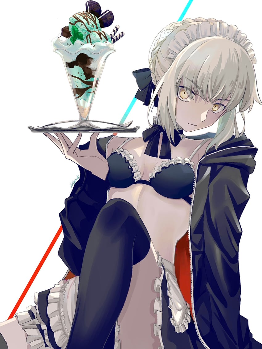 artoria pendragon and saber alter (fate and 1 more) drawn by nagatsuki_(huwamo9_8ku)