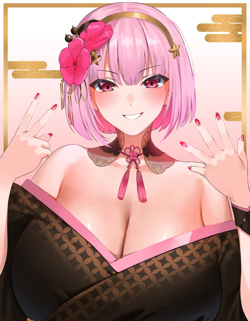 mori calliope (hololive and 1 more) drawn by kisaragi_tsurugi