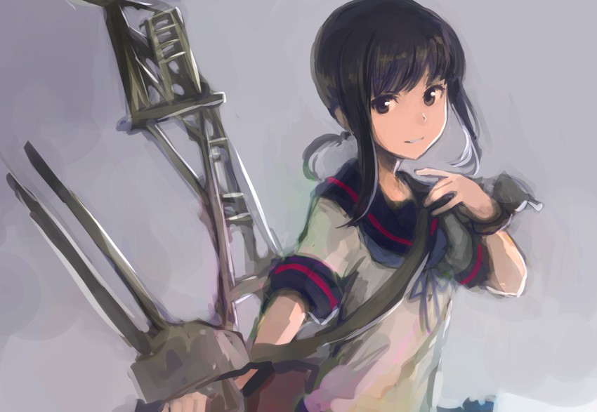 fubuki and fubuki kai ni (kantai collection) drawn by moor