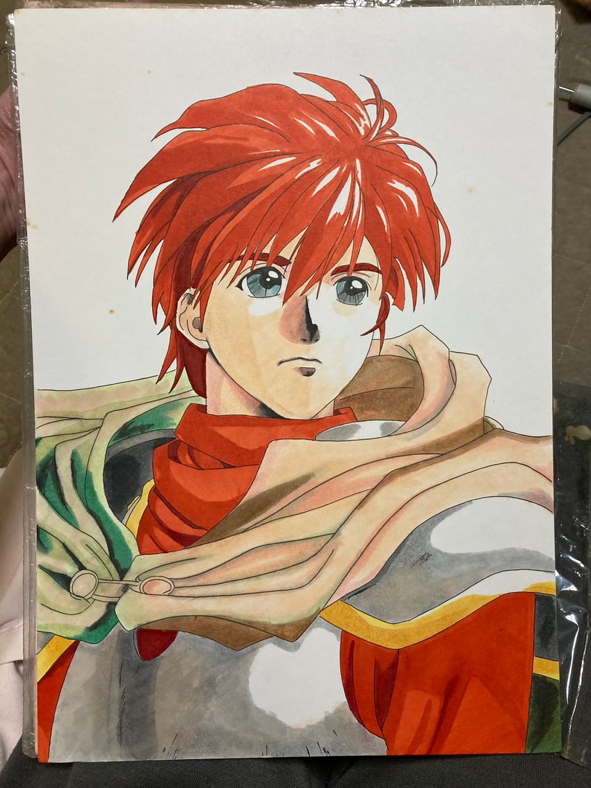 adol christin (ys and 1 more) drawn by george_man