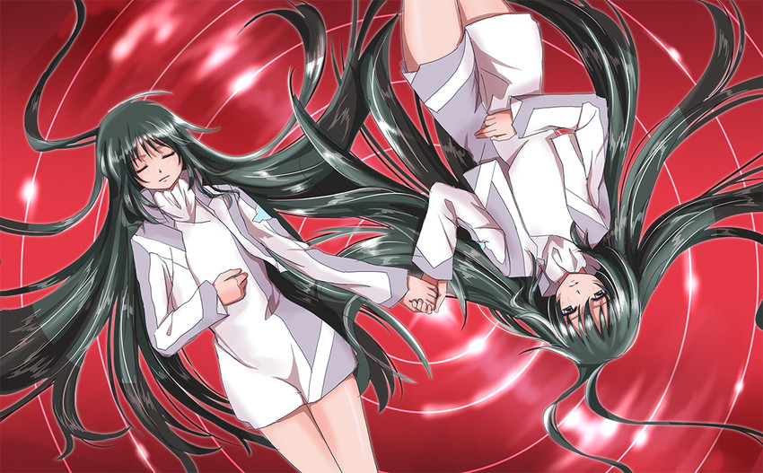 minashiro orihime and minashiro tsubaki (soukyuu no fafner) drawn by lxz