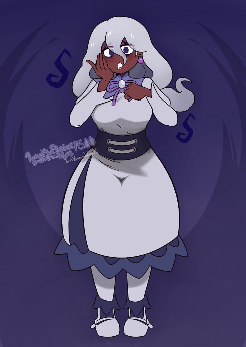 hex maniac (pokemon and 1 more) drawn by pumpkinspice7500