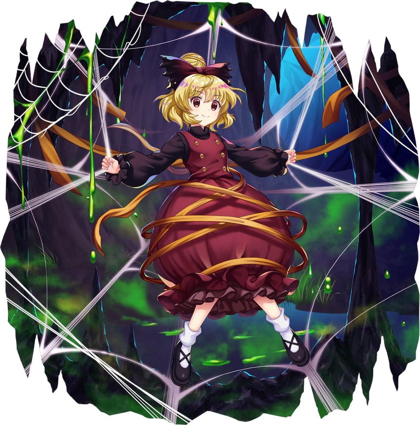 kurodani yamame (touhou and 1 more) drawn by rotte_(1109)