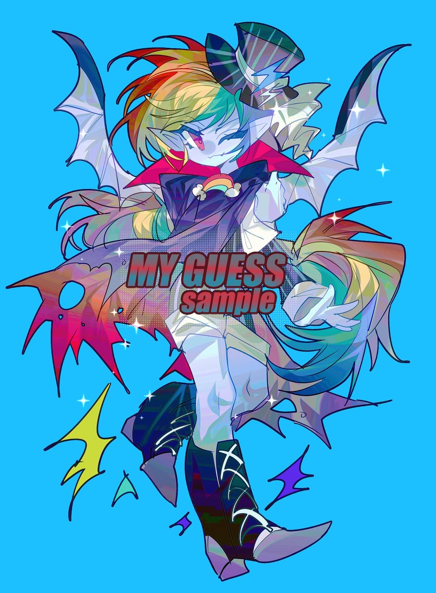 rainbow dash (my little pony and 1 more) drawn by anyimo85691