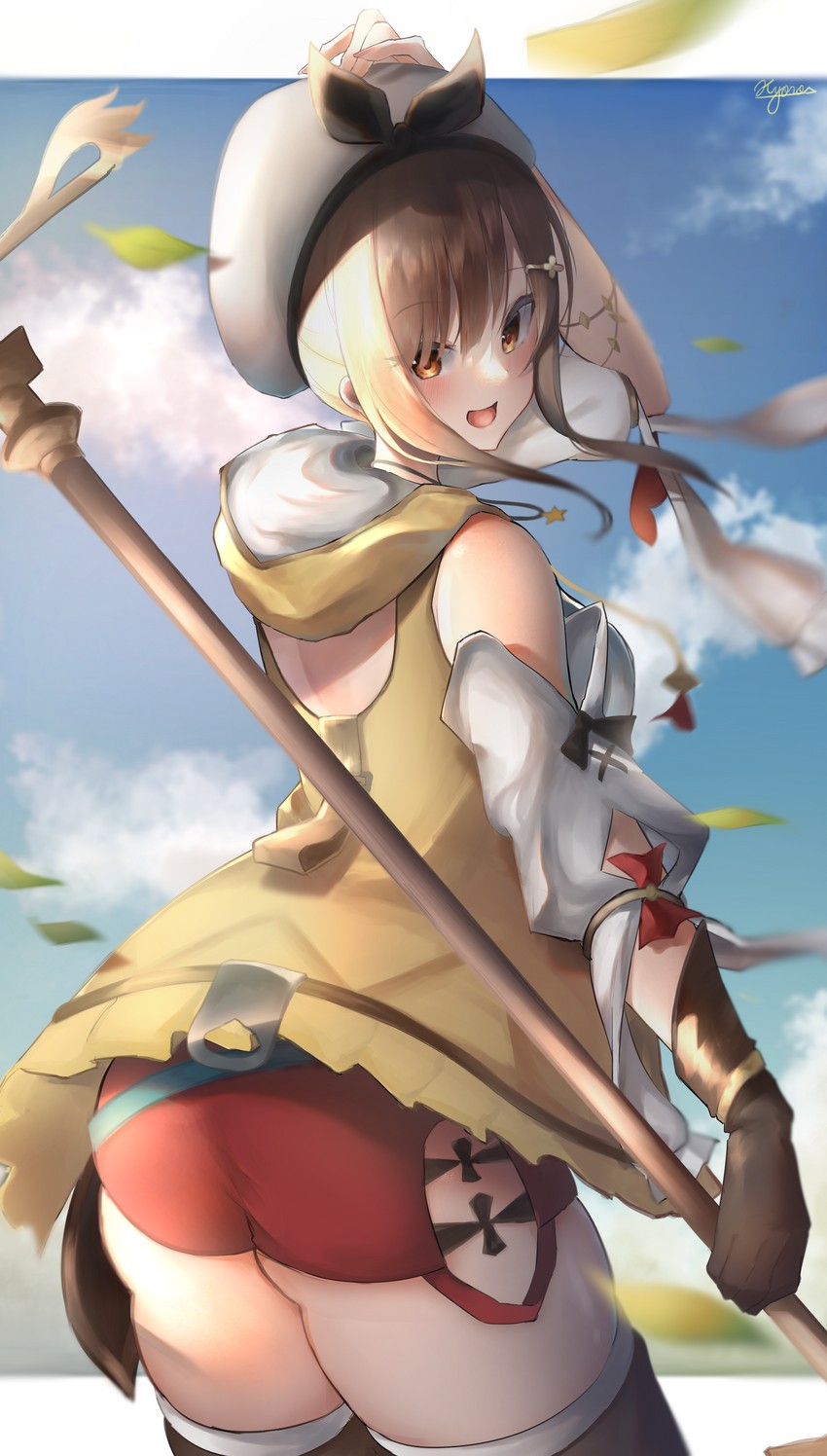 reisalin stout (atelier and 2 more) drawn by kyoro_ina