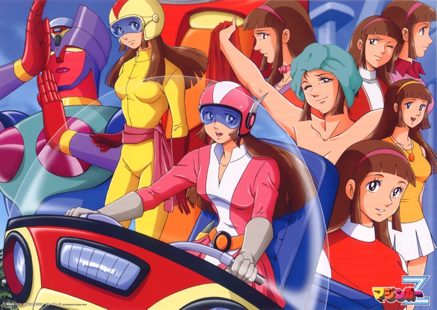 yumi sayaka, aphrodai a, and dianan a (mazinger and 2 more)