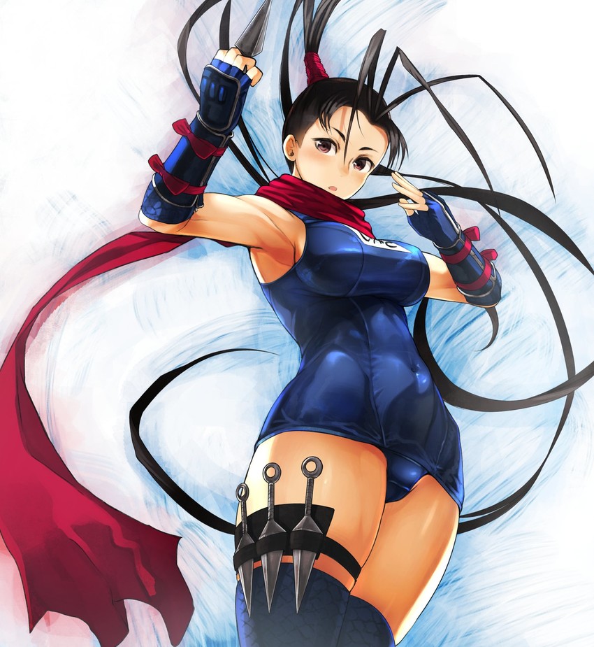ibuki (street fighter and 1 more) drawn by nishiide_kengorou