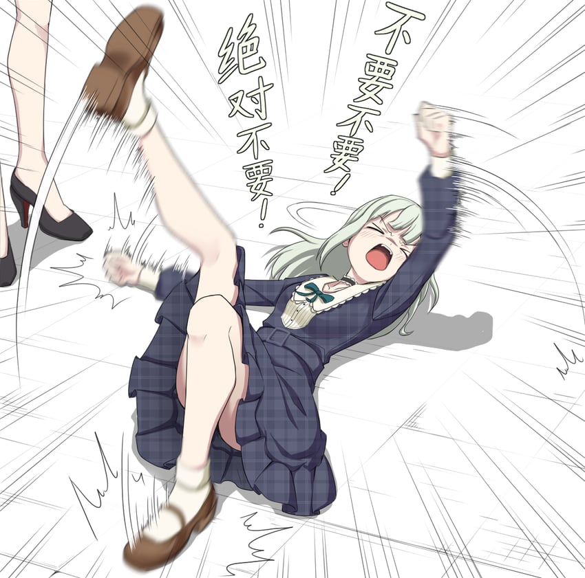 wakaba mutsumi, mortis, and yuutenji nyamu (bang dream! and 1 more) drawn by anglediana