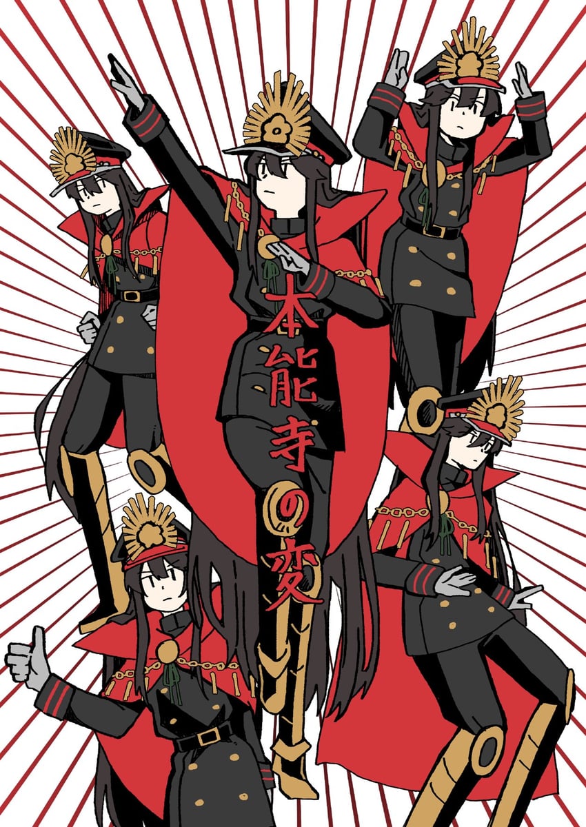 oda nobunaga (fate and 1 more) drawn by goma1021