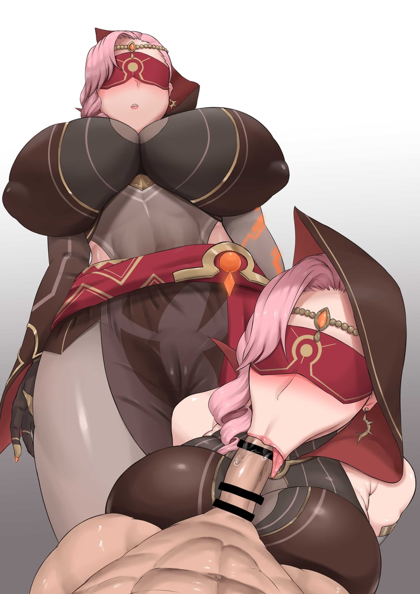 eremite scorching loremaster and babel (genshin impact) drawn by mirenaki