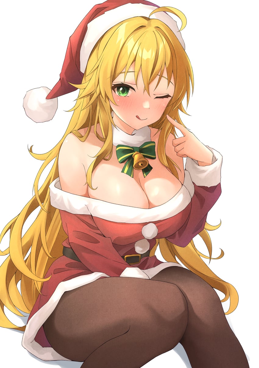 hoshii miki (idolmaster and 2 more) drawn by b1ack_illust