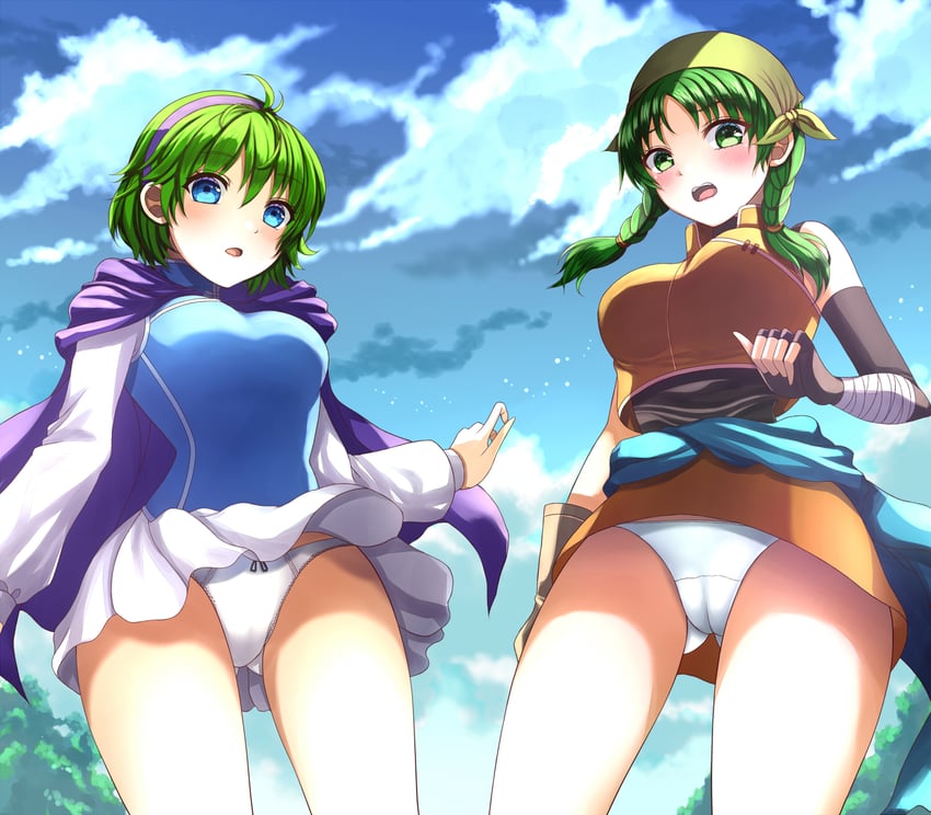nino and rebecca (fire emblem and 1 more) drawn by yozu_(yozu0420)