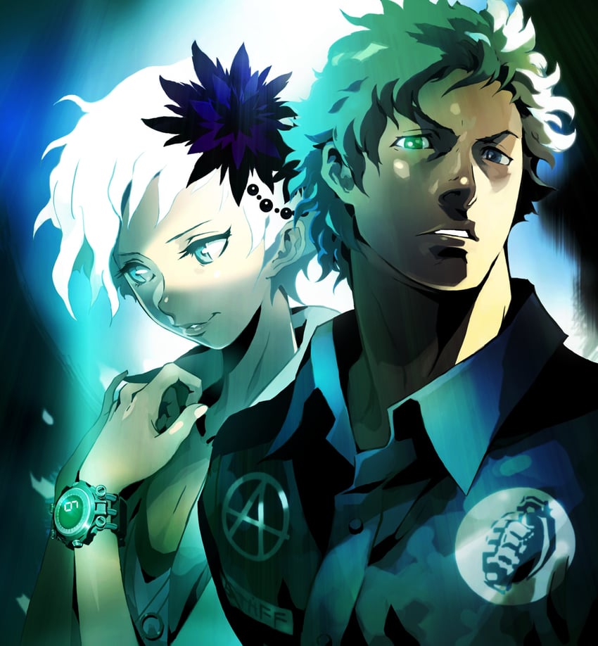 phi and sigma (kyokugen dasshutsu and 1 more) drawn by nishimura_kinu