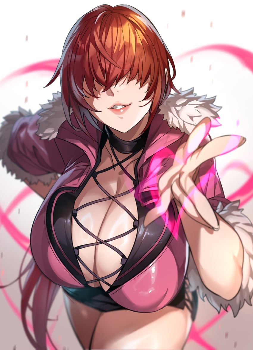 shermie (the king of fighters and 2 more) drawn by senri_gan