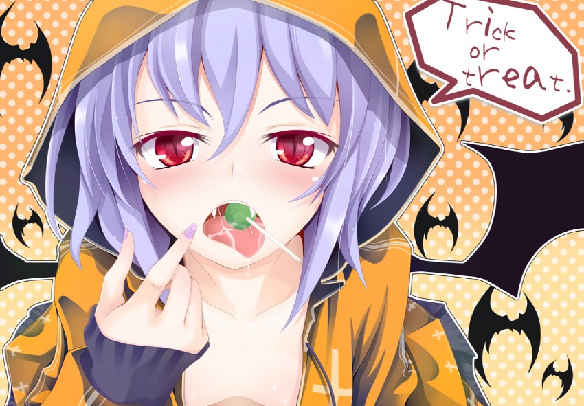 Anime halloween vampire girl
