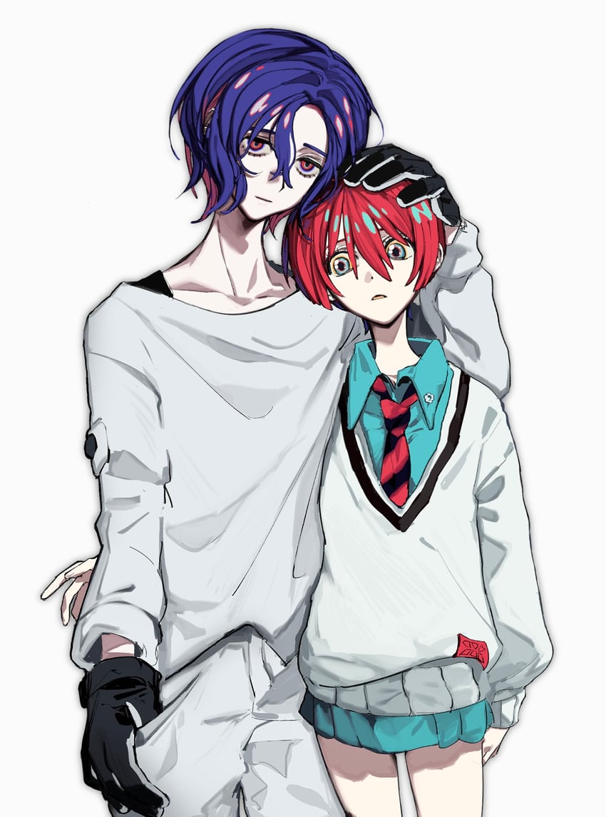 amate yuzuriha and shuji ito (gundam and 1 more) drawn by p_copopo