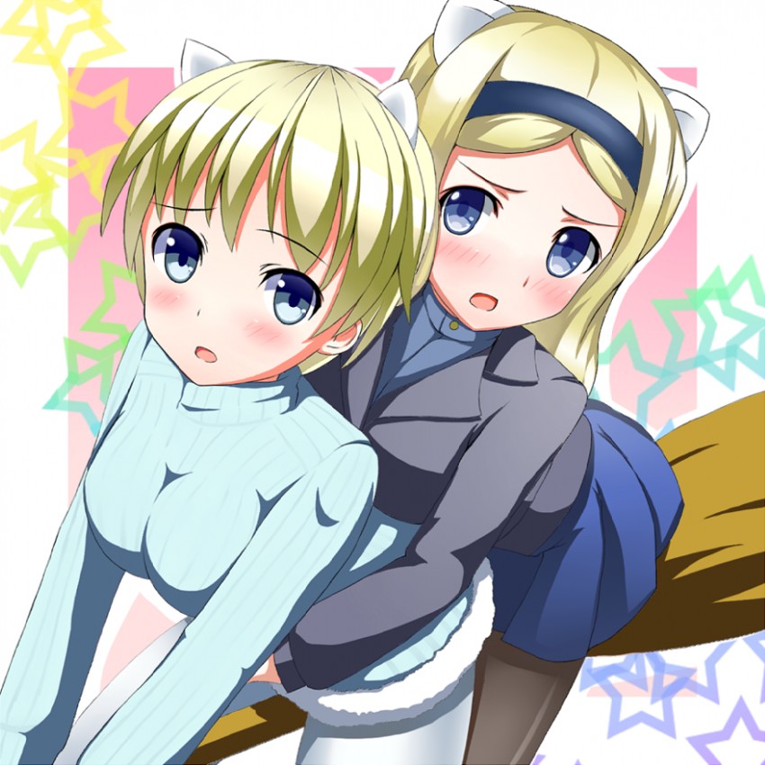 nikka edvardine katajainen and aleksandra i. pokryshkin (world witches series and 1 more) drawn by yagurumasou