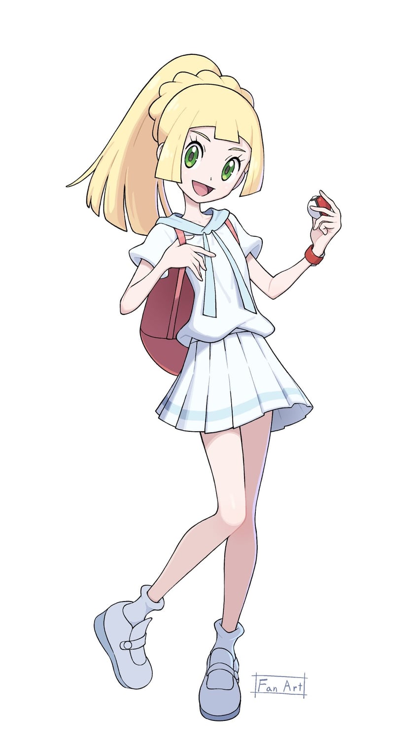 lillie (pokemon and 1 more) drawn by yoshi_(moco1)