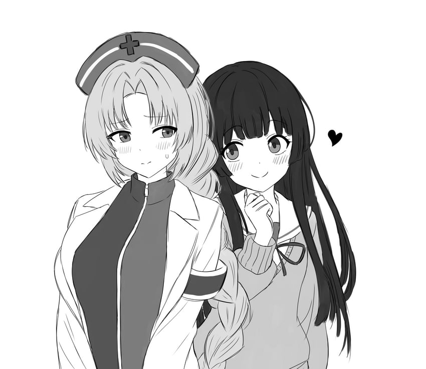 houraisan kaguya and yagokoro eirin (touhou and 1 more) drawn by snackdang