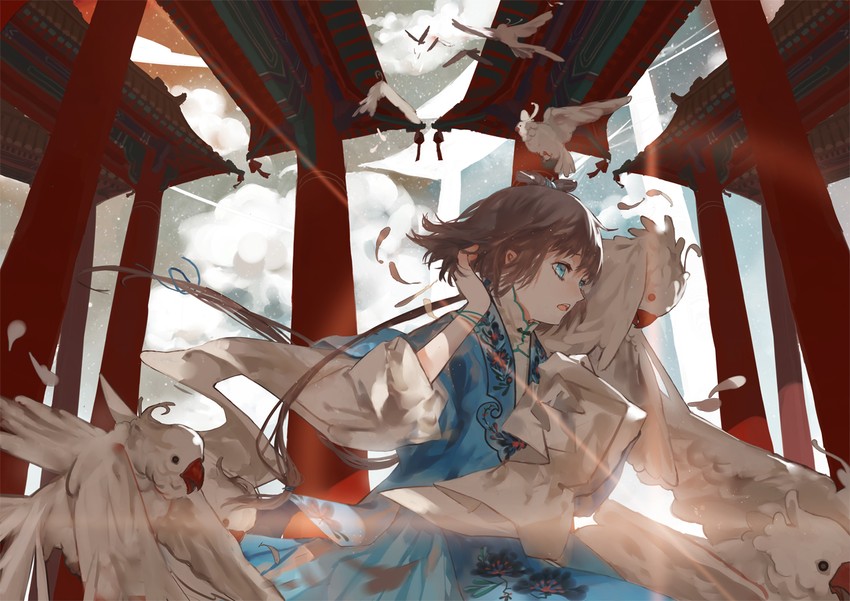 luo tianyi (vocaloid and 1 more) drawn by xiayu93