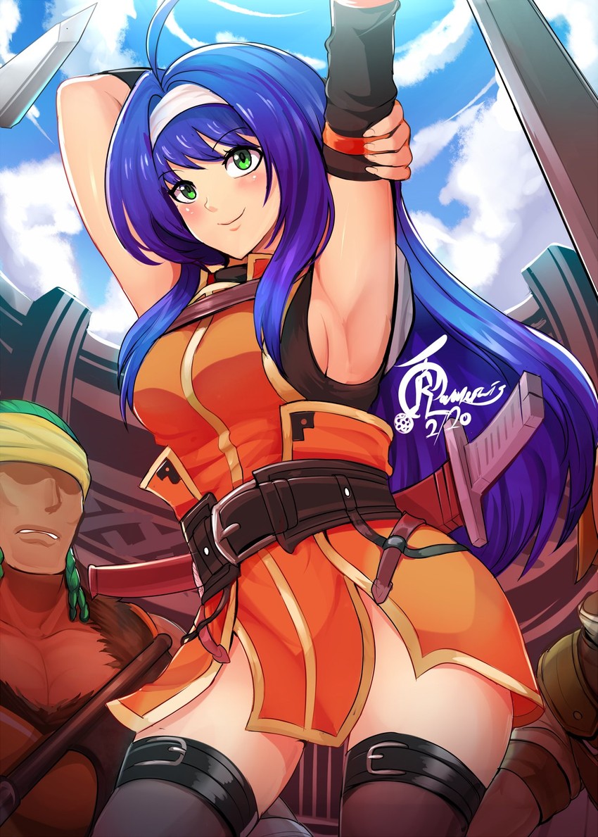 mia (fire emblem and 1 more) drawn by revolverwing