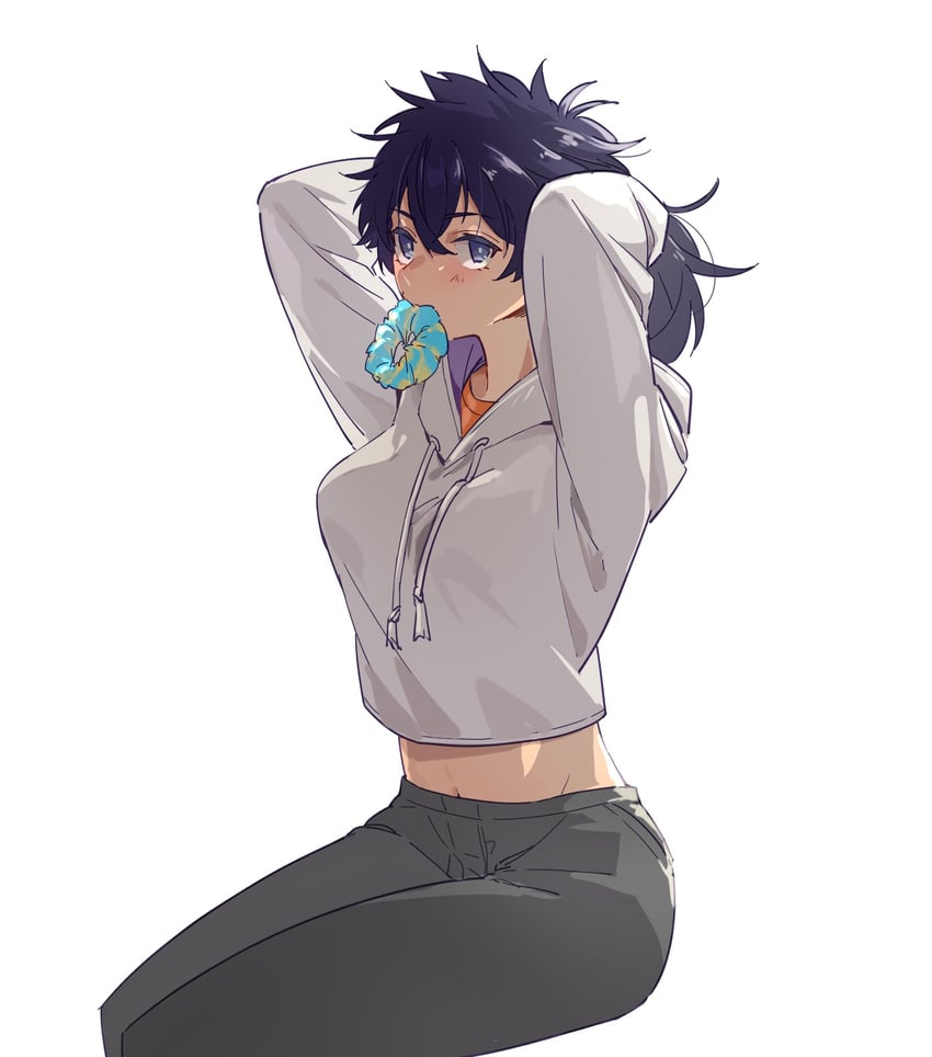 kamijou touma and kamijou touka (toaru majutsu no index and 1 more) drawn by tobe!