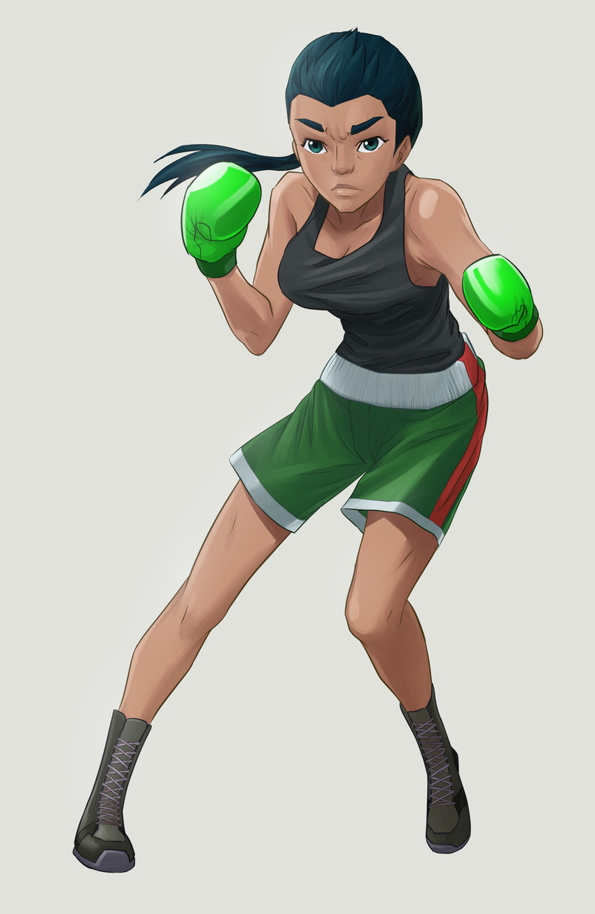 little mac (super smash bros. and 1 more) drawn by jiffic