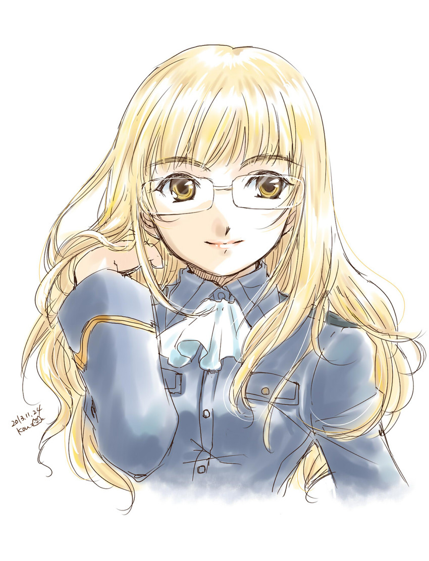 perrine h. clostermann (world witches series and 1 more) drawn by kou_(kounotori69)