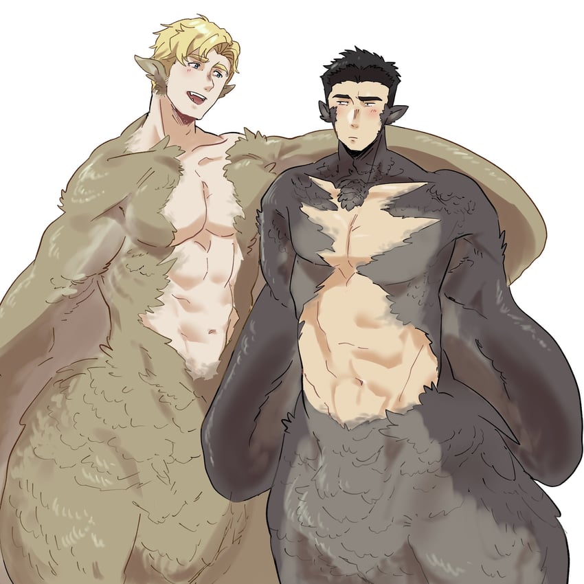 ao isami and lewis smith (yuuki bakuhatsu bang bravern) drawn by kusitaki_0141
