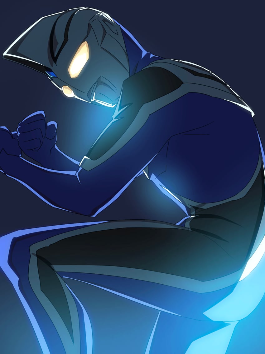 ultraman agul (ultra series and 1 more) drawn by baasaku_(balasaku24)