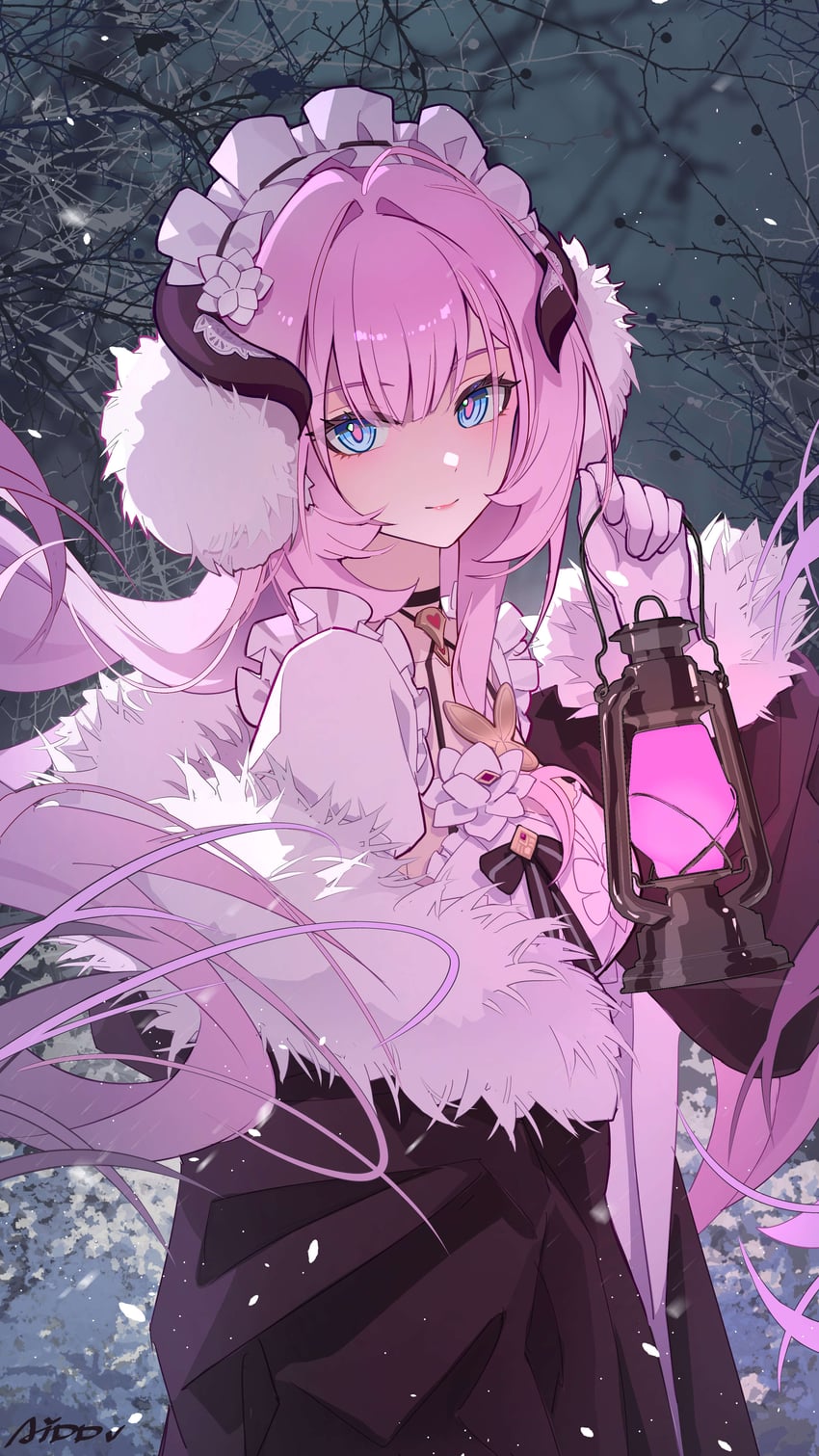 elysia (honkai and 1 more) drawn by ai_dongdong