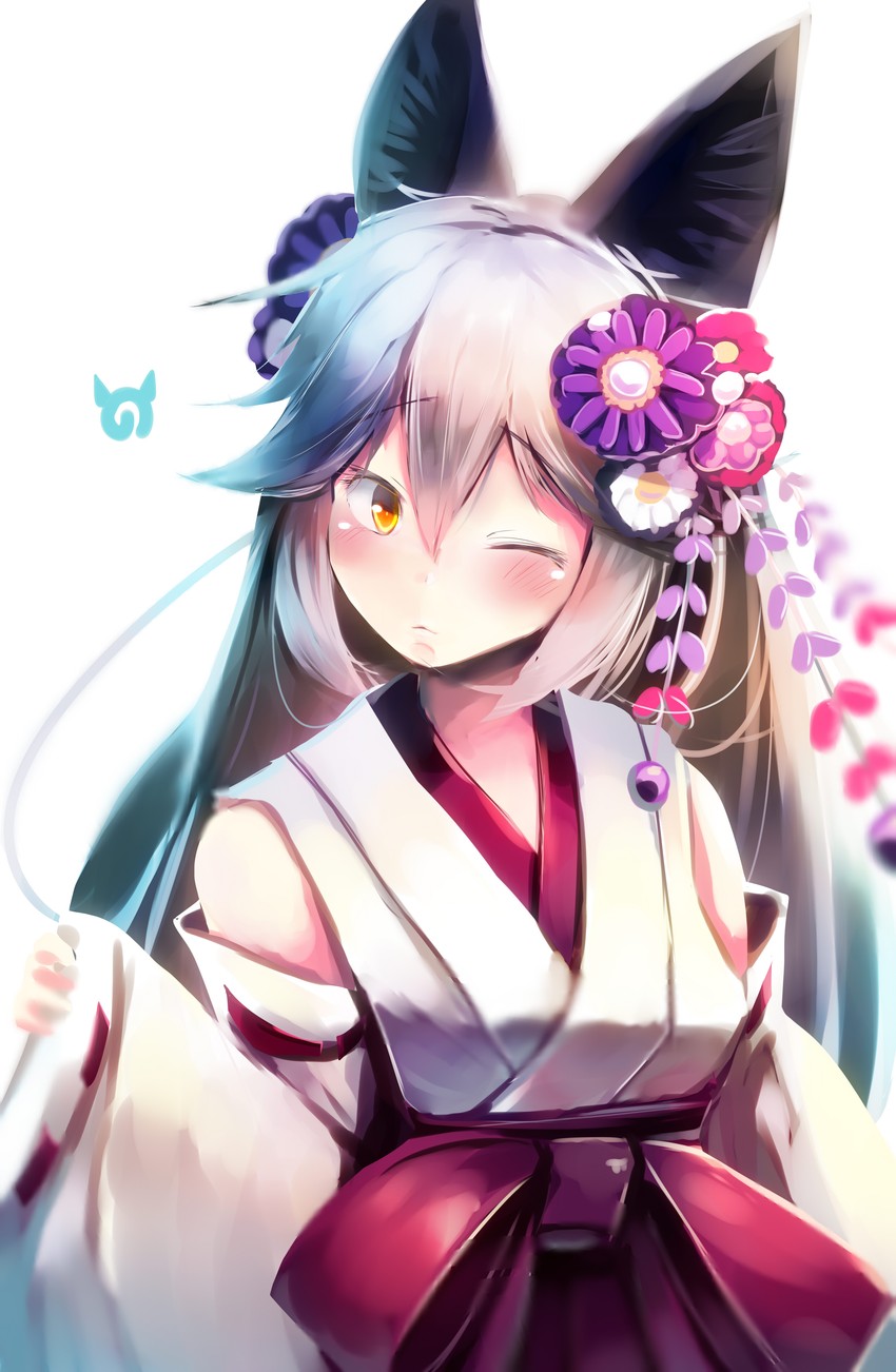 silver fox (kemono friends and 1 more) drawn by kanzakietc