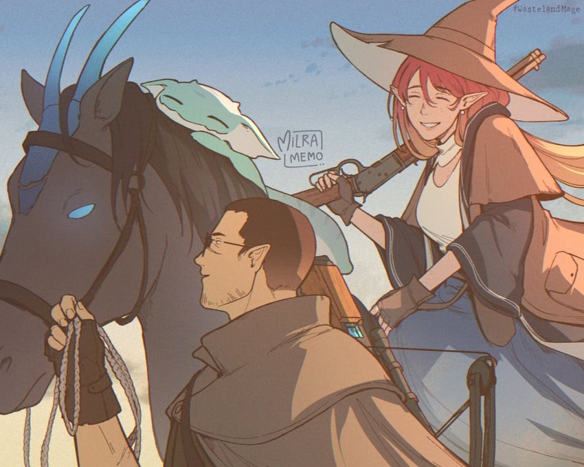 nelyne, calan badonhal, jalapeno, and sinin (original and 1 more) drawn by milramemo