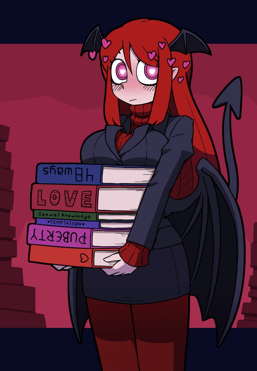 koakuma and modeus (touhou and 1 more) drawn by shirosato