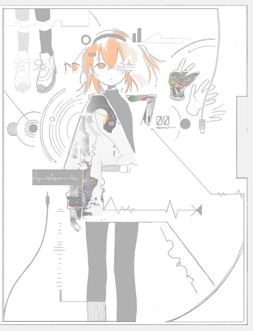 adachi rei (utau and 1 more) drawn by jixing