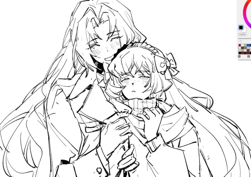 ishmael and rodion (project moon and 1 more) drawn by jingshenhuanghu