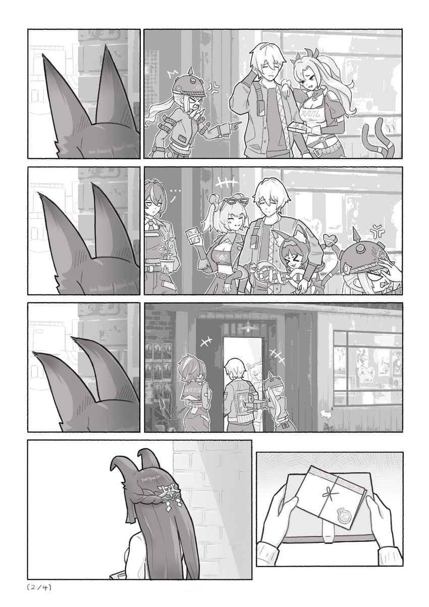 hoshimi miyabi, wise, nicole demara, zhu yuan, burnice white, and 2 more (zenless zone zero) drawn by jagos_(legocup)