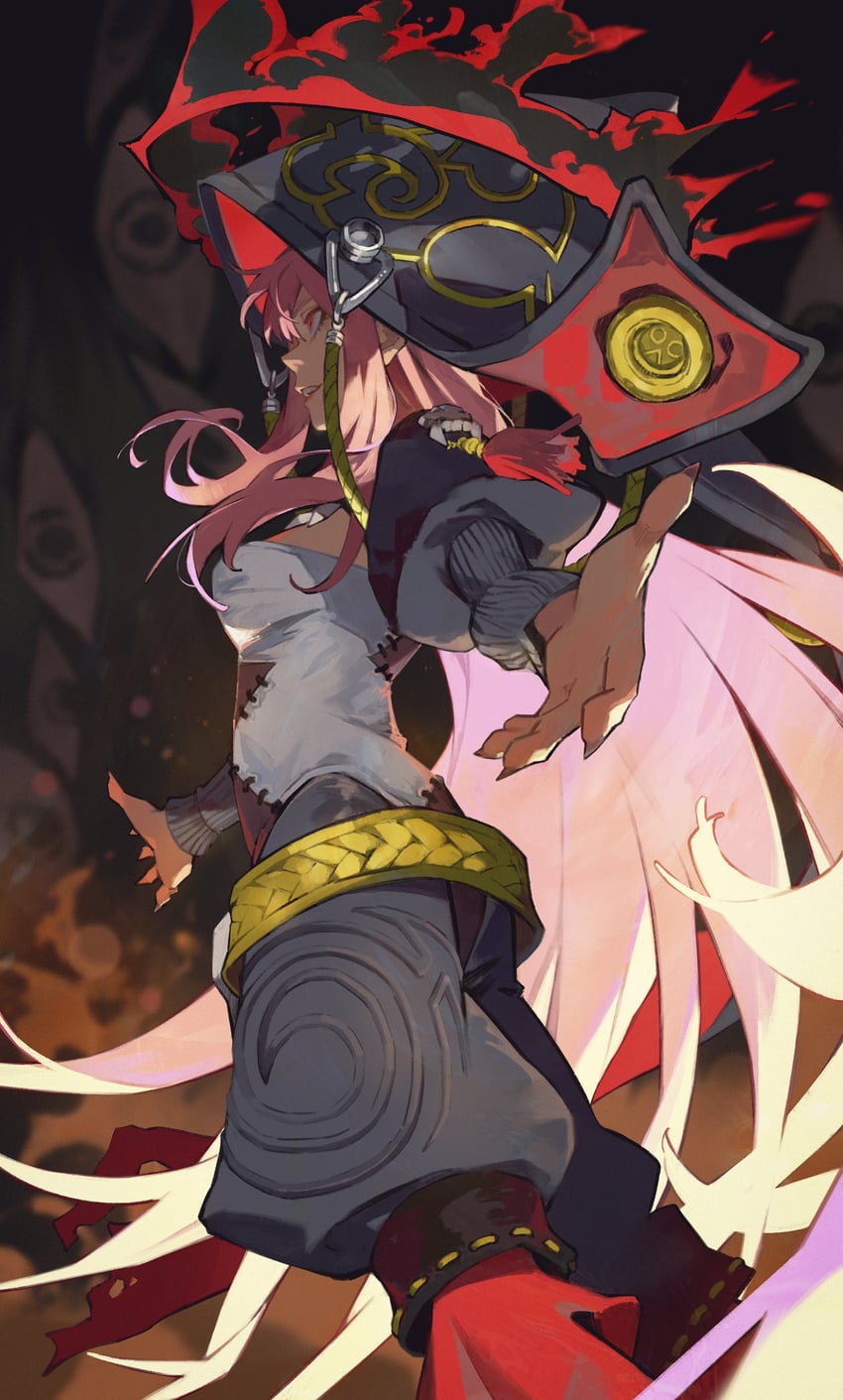 mori calliope (hololive and 1 more) drawn by kyuuba_melo