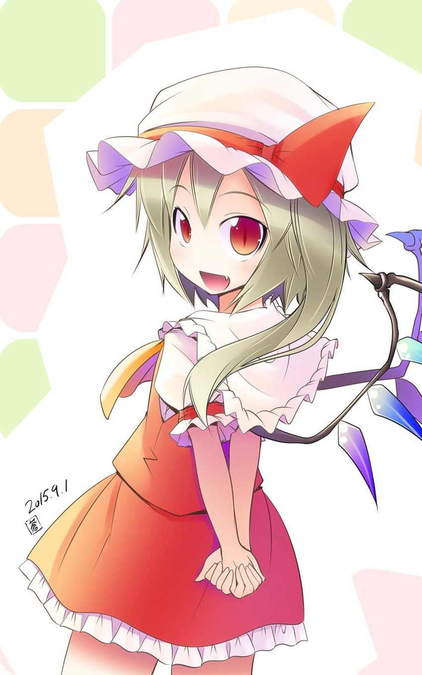 flandre scarlet (touhou) drawn by aozora_market
