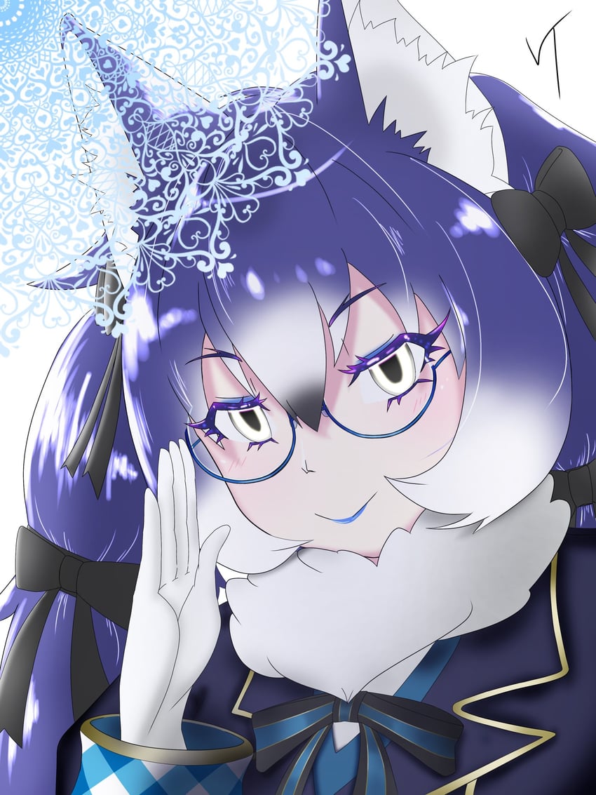 dire wolf (kemono friends and 1 more) drawn by viti_sataa