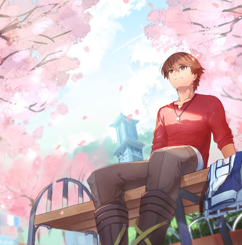 lloyd bannings (eiyuu densetsu and 2 more) drawn by kaimurkgk
