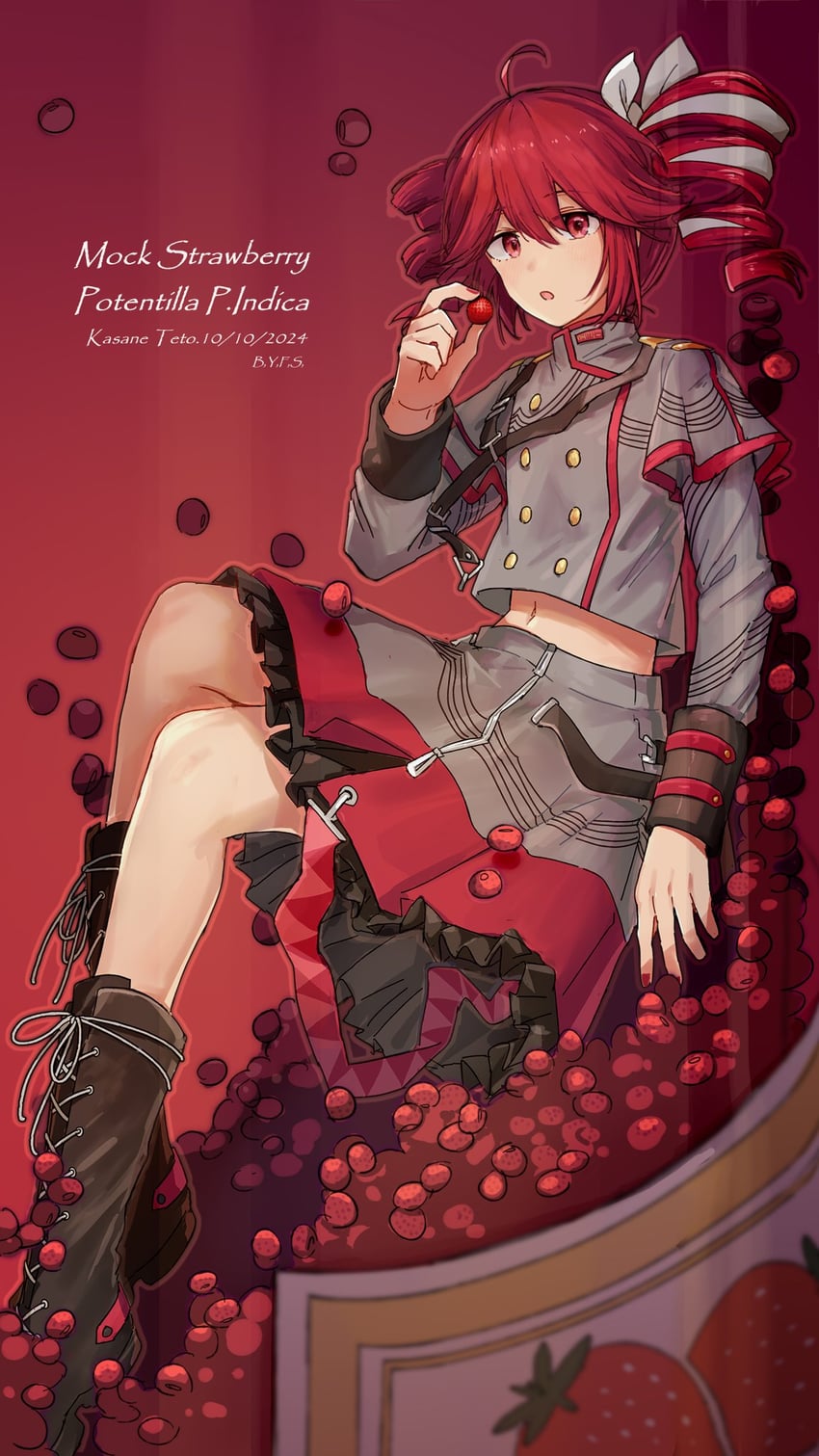 kasane teto (utau and 1 more) drawn by frontiersun
